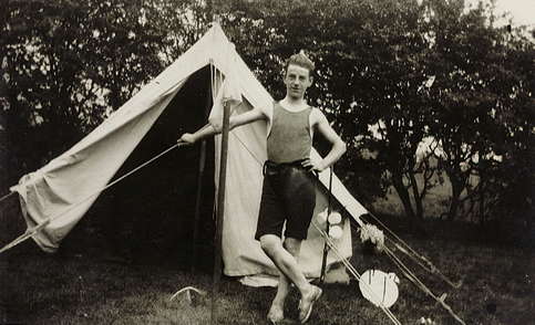 Eagle Patrol Tent - PL S. Rowbotham PL - Marple Whit 1929 Marple_1929_whit_Eagle_Patrol