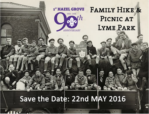 Post image for SAVE THE DATE – Family Hike and Picnic at Lyme Park 22nd May